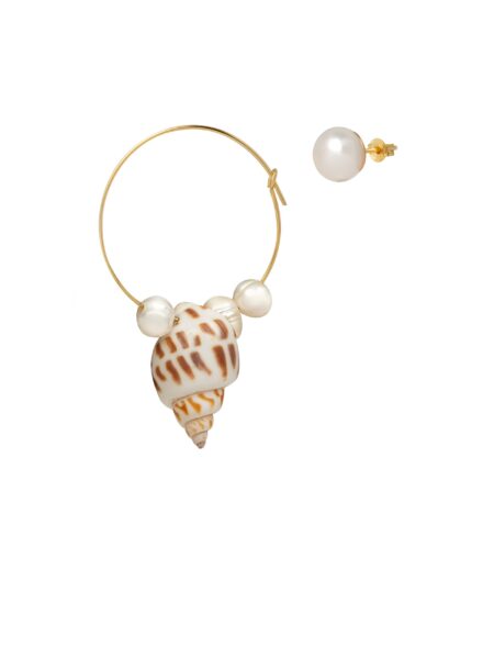 babylon pearl shell earrings