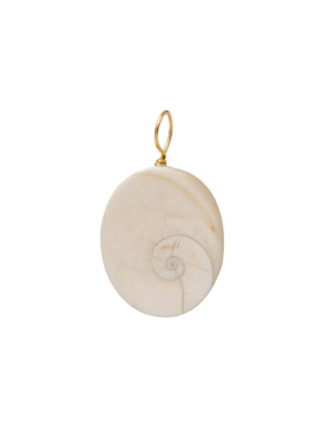 shiva eye shell charm